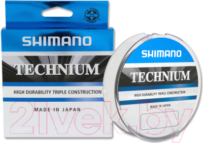 

Леска монофильная Shimano, Темно-серый, Technium 0.255мм / TEC30025PB