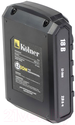 Зарядное устройство для электроинструмента Kolner KCD18/2L