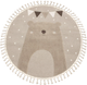 Коврик LAXMI Quincey 1098 круг (1.2x1.2, Beige/Beige) -