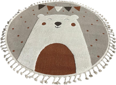 Коврик LAXMI Quincey 1098 круг (1.6x1.6, Cream/Beige) - 