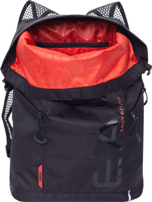 Рюкзак спортивный Grizzly RQ-918-1 (черный/красный)
