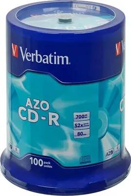 Набор дисков CD-R Verbatim 700МБ 52x / 43430