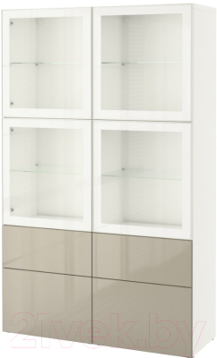 

Шкаф с витриной Ikea, Бесто 892.468.38