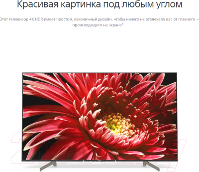 Телевизор Sony KD-75XG8596