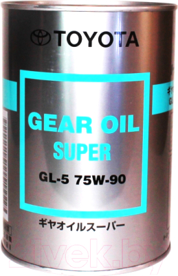Трансмиссионное масло TOYOTA Gear Oil Super 75W90 / 0888502106 (1л)