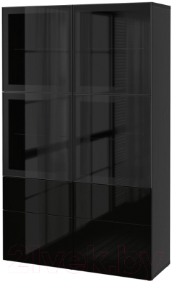 

Шкаф с витриной Ikea, Бесто 992.468.28