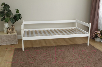Кровать-тахта детская Можга Р425 (белый/ваниль)