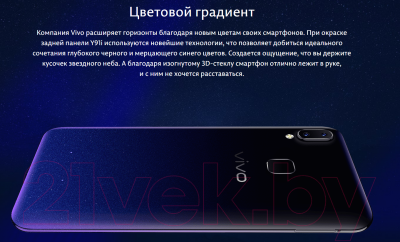 Смартфон Vivo Y91i 2GB/32GB (звездный черный)