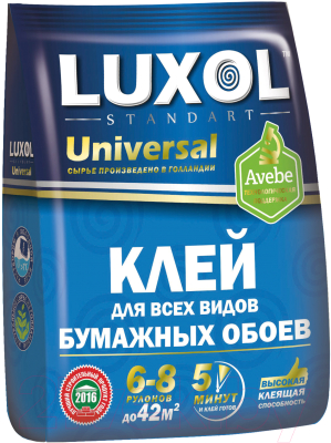 Клей для обоев Luxol Standart Универсальный (200г)