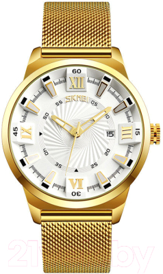 Часы наручные мужские Skmei 9166-2 (белый)