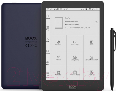 Электронная книга Onyx Boox Nova Pro (черный)