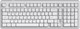 Клавиатура Ajazz AK980 MAX Magnetic Grain Switch (белый) - 