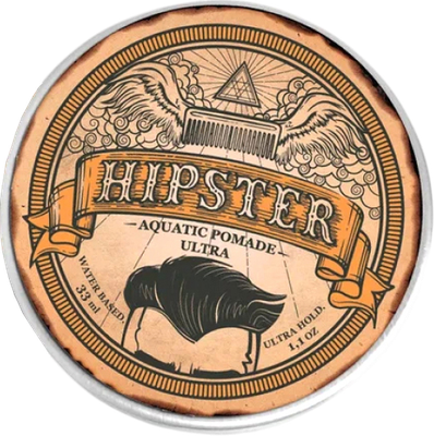 Помада для укладки волос Hipster Aquatic Pomade Ultra с ультрасильной фиксацией (33мл) - 