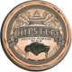 Помада для укладки волос Hipster Aquatic Pomade Black Тонирующая с сильной фиксацией (100мл) - 
