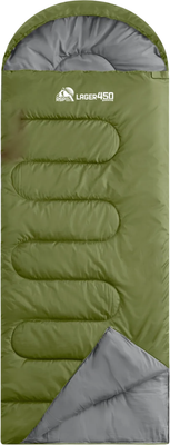 Спальный мешок RSP Outdoor Lager 450 / SB-LAG-450-OLGN-R