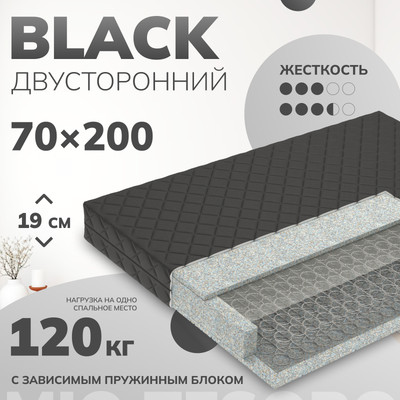 Матрас Mio Tesoro Black 1.306 70x200 - 