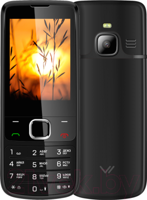 Мобильный телефон Vertex D545 (черный/металл)