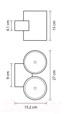 Бра уличное Lightstar Paro 372694