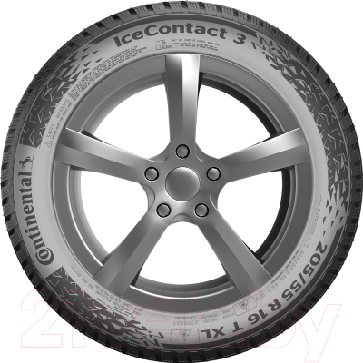 Зимняя шина Continental IceContact 3 205/55R16 94T (шипы)
