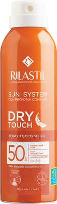 Спрей солнцезащитный Rilastil Sun System Dry Touch с сухим финишем SPF 50+ (200мл) - 