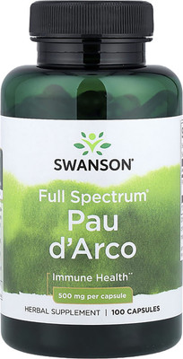 Пищевая добавка Swanson Full Spectrum Pau d'Arco 500mg