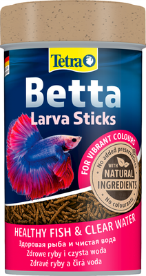 Корм для рыб Tetra Betta LarvaSticks 72 TE / 330092/714103 (5г) - 