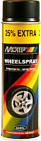 Краска автомобильная MoTip Для дисков / 04018 (500мл, черный глянец) - 
