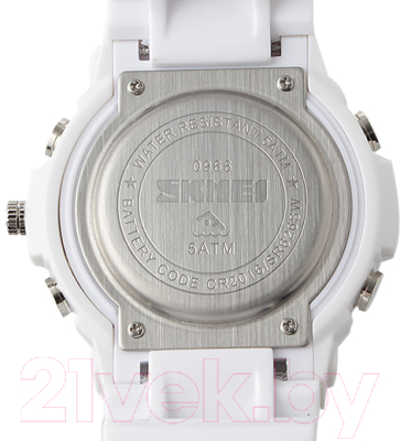 Часы наручные мужские Skmei 0966-2 (белый)