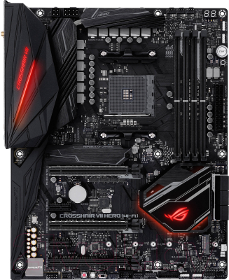 

Материнская плата Asus, Rog Crosshair VII Hero