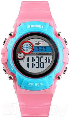 Часы наручные детские Skmei 1477-5 (розовый/синий)