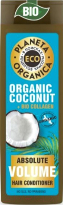 

Бальзам для волос Planeta Organica, Eco Organic Coconut+Bio Collagen