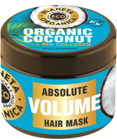 

Маска для волос Planeta Organica, Eco Organic Coconut+Bio Collagen