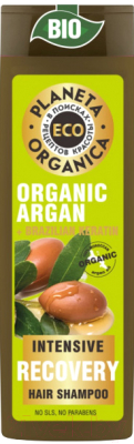 

Шампунь для волос Planeta Organica, Eco Organic Argan+Brazilian Keratin
