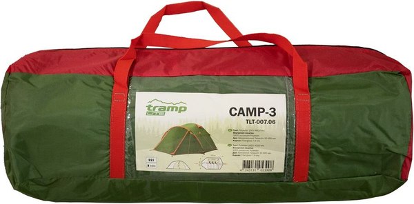 Палатка Tramp Lite Camp 3 / TLT-007
