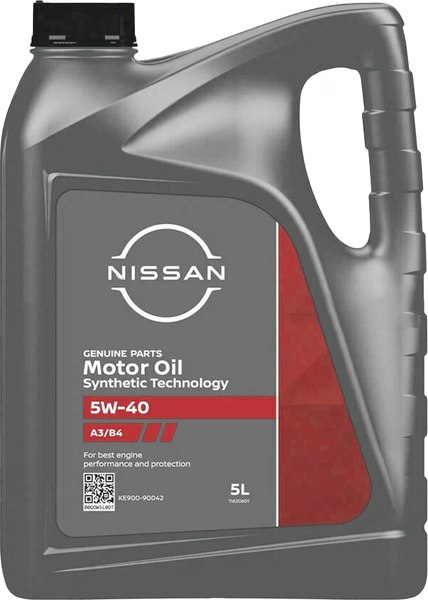 Моторное масло Nissan 5W40 / KE90090042