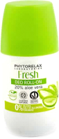 Дезодорант шариковый Phytorelax Fresh Deo Roll-On With 20% aloe vera (50мл) - 