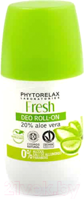Дезодорант шариковый Phytorelax Fresh Deo Roll-On With 20% aloe vera (50мл)