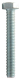 Болт ЕКТ М8x120 DIN933 прочность 8.8 / 21259 (50шт, цинк) - 