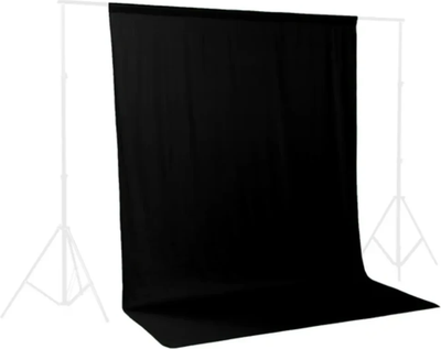 Фон тканевый RayLab Raylab RL-BP (3x3м, черный) - 