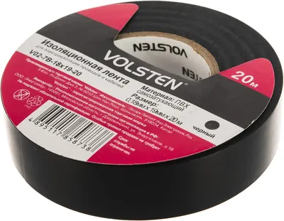 Изолента Volsten V02-7B-18x19-20 / 9789