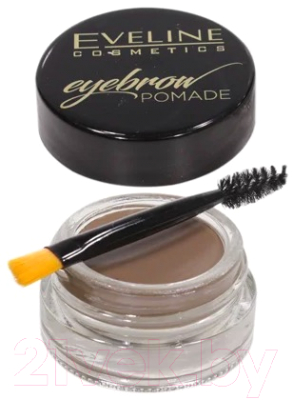 Помада для бровей Eveline Cosmetics Eyebrow Pomade тон Soft Brown (4г)