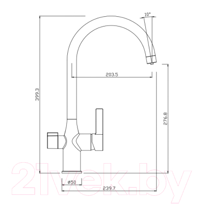 Смеситель IDDIS Pure PURSBFJi05