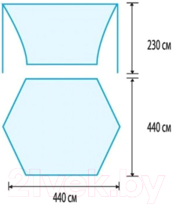 Тент Tramp Sol Tent Orange / SLT-011.02