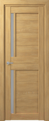 Дверь межкомнатная Deform D17 ДО 60x200 (дуб шале натуральный/мателюкс)
