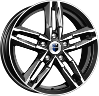 

Литой диск, Sayan 16x6" 5x108мм DIA 67.1мм ET 45мм Алмаз черный