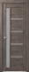 Дверь межкомнатная Deform D19 ДО 60x200 (дуб шале графит/мателюкс) - 