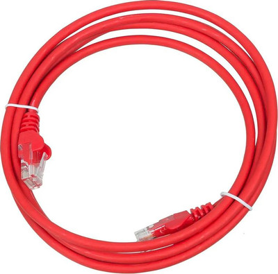 Кабель Lanmaster LAN-PC45/U5E-2.0-RD