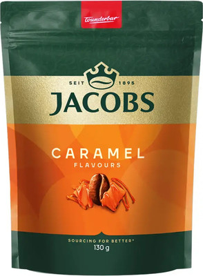Кофе растворимый Jacobs Caramel (130г) - 