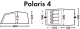 Миниатюра изображения товара Палатка FHM Polaris 4 (синий/серый)