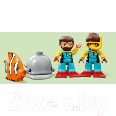 Конструктор Lego Duplo Путешествие субмарины 10910